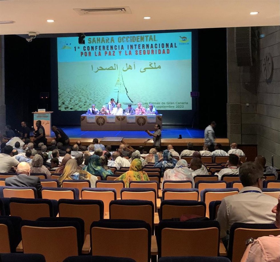 Celebración de la I Conferencia Internacional por la Paz y la Seguridad del Sáhara Occidental