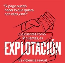 Un cartel del programa