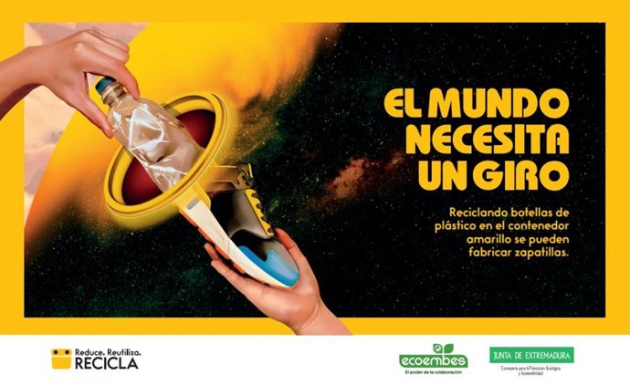 Cartel de la campaña 'El mundo necesita un giro'