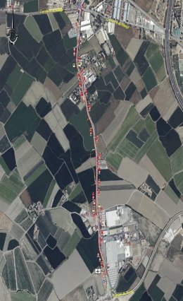 La Diputación de Granada invertirá casi tres millones en las obras de ensanche y seguridad en el camino de Purchil.