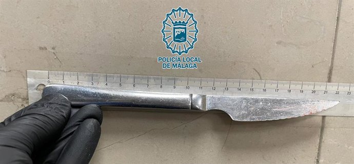 Cuchillo intervenido