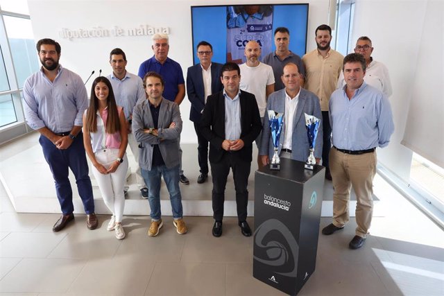 Presentación de la II Supercopa de Baloncesto Diputación de Málaga