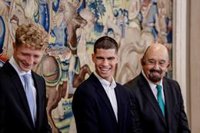 Carlos Alcaraz será recibido este viernes por López Miras en el Palacio de San Esteban