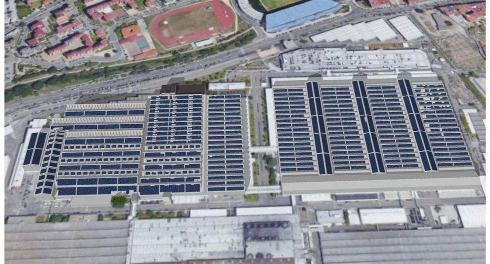 Recreación de cómo quedará la instalación.