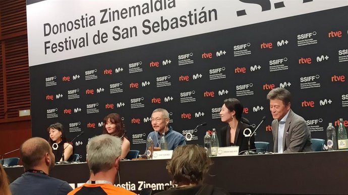 Rueda de prensa de la película 'Walk up' de Sangsoo
