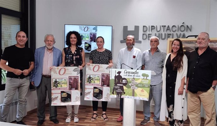 Presentación del Otoño Cultural Olontense 2022 en la Diputación.