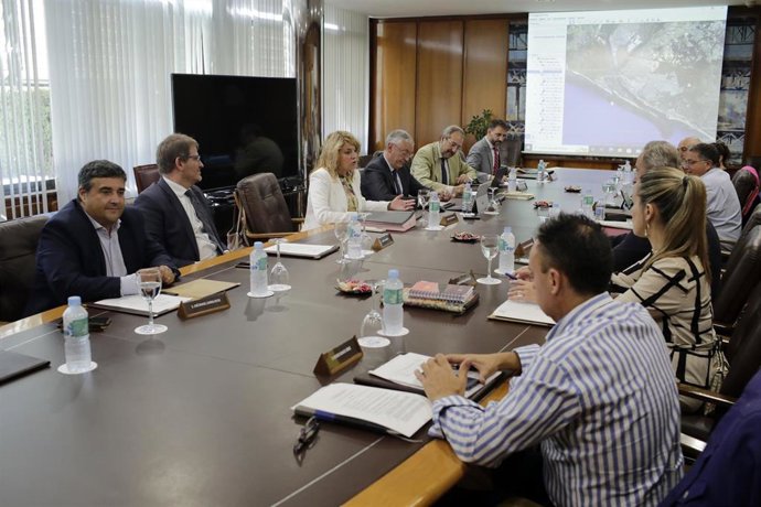 Sesión del Consejo de Administración del Puerto de Huelva.