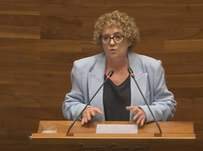 La diputada del PP en la Junta General, Gloria García