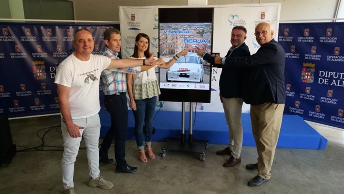 Presentación de la 'V Subida Ciudad de Berja'.