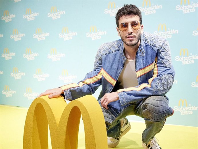 Sebastián Yatra presenta su menú favorito de McDonalds en Madrid