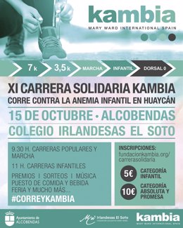 Cartel de la carrera 'Correykambia'.