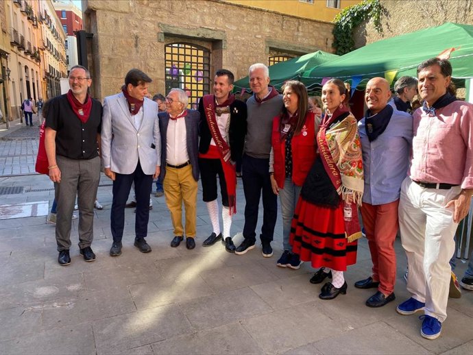 Celebración San Mateo en el patio de Cáritas