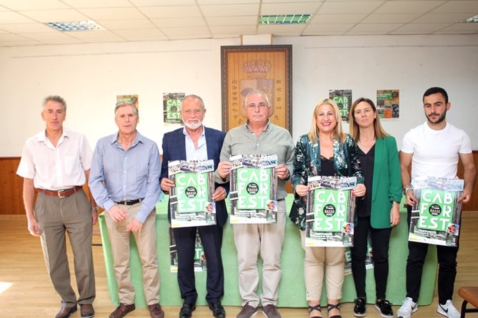 Presentación de la III Feria Forestal de Cabrejas del Pinar (Soria).