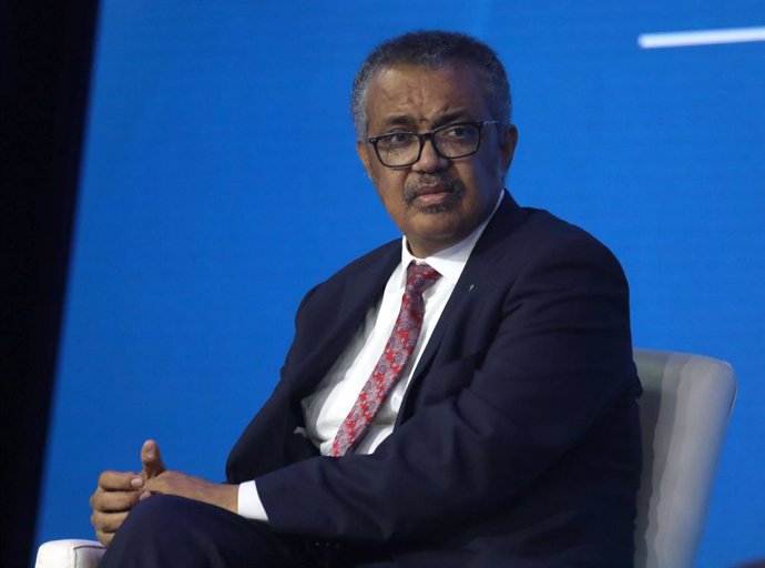 20 September 2022, US, New York: Director general of the World Health Organization Tedros Adhanom Ghebreyesus attends the 2022 Clinton Global Initiative held at the New York Hilton Hotel. Photo: Nancy Kaszerman/ZUMA Press Wire/dpa