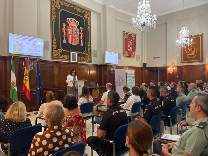 Jornada sobre trata de mujeres y niñas con fines de explotación sexual.