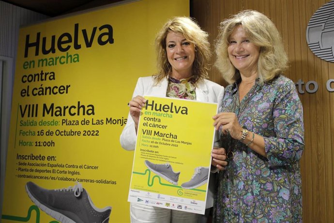 El Puerto renueva su patrocinio en la carrera 'Huelva en marcha contra el cáncer'.