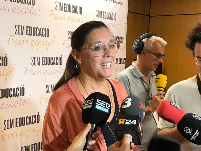 La secretria general d'Educació de la Generalitat, Patrícia Gom