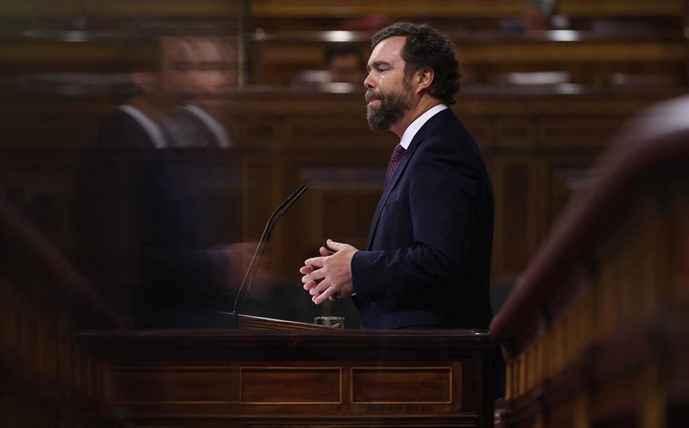 El portavoz parlamentario de Vox en el Congreso, Iván Espinosa de los Monteros.