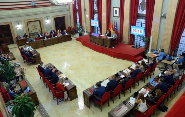 Imagen del Pleno municipal