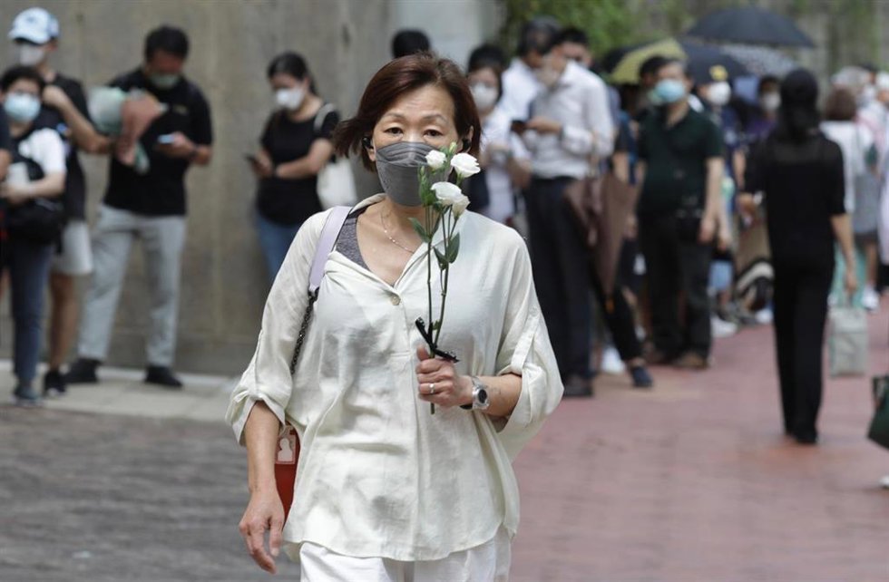 Homenajes a la reina Isabel II en Hong Kong