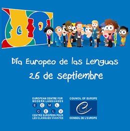 Cartel del Día Europeo de las Lenguas.