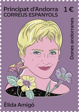 Sello dedicado a lida Amigó.