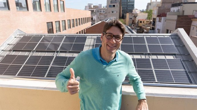 El CEO i fundador de Solfy, Sergio Balcells