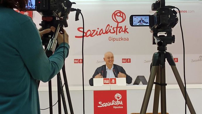 Odón Elorza en San Sebastián