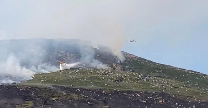 Incendio en Polaciones