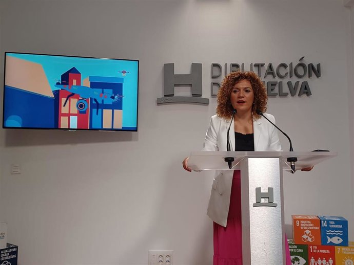 María Eugenia Limón, presidenta de la Diputación de Huelva.