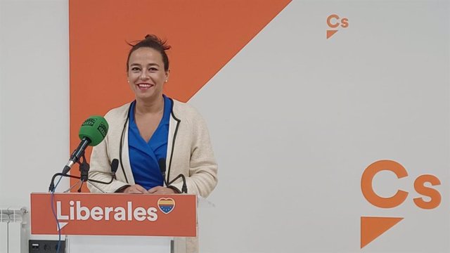 Gemma Villarroel, la portavoz de Cs en el Ayuntamiento y la Diputación de León.