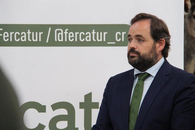 Pp Clm (Cortes De Voz Fotografías) Declaraciones De Paco Núñez En Ciudad Real