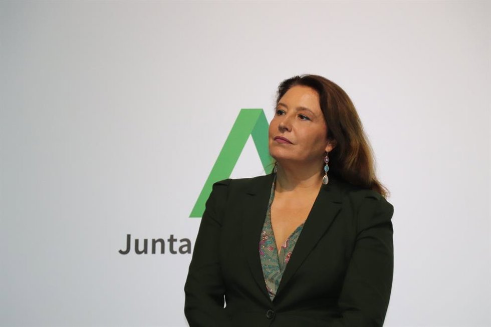 La consejera de Agricultura, Pesca, Agua y Desarrollo Rural, Carmen Crespo