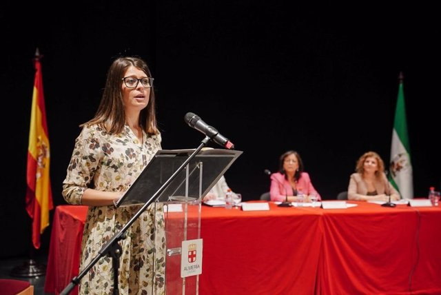Acto en el Colegio de Gestores Administrativos de Almería, Granada y Jaén por su patrón