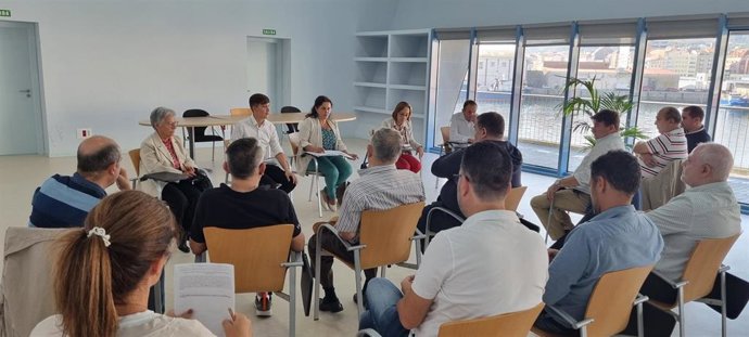 Ana Miranda este viernes en Ribeira.