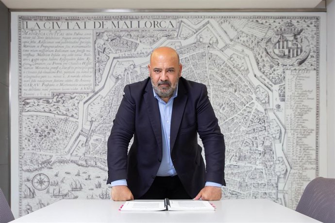 El presidente del PP de Palma, Jaime Martínez.