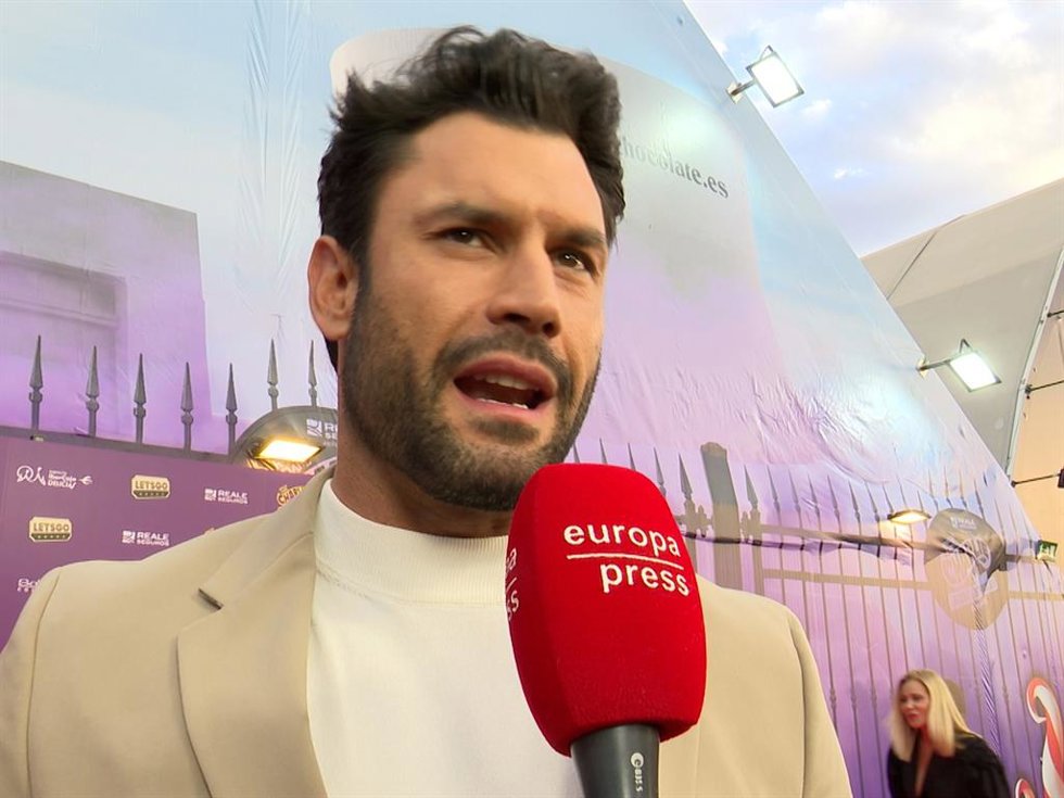 Jorge Pérez, en el estreno de 'Charlie y la fábrica de chocolate en Madrid'