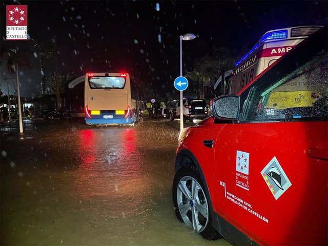 Inundaciones en la provincia de Castellón