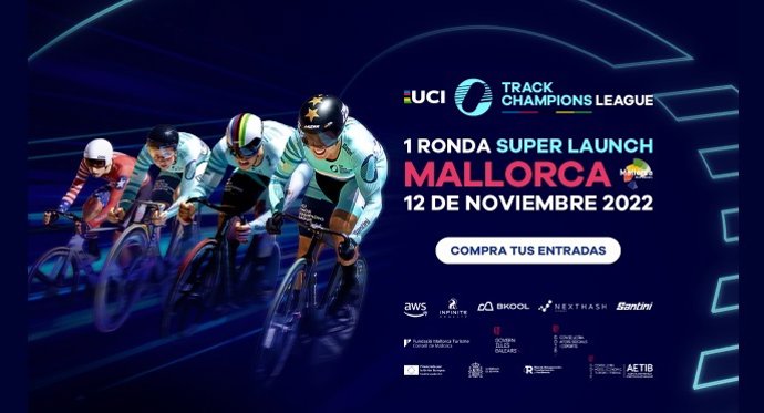 Salen a la venta las entradas para el estreno en Palma de Mallorca de la UCI Track Champions League 2022.
