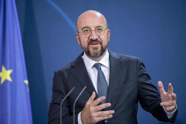 El presidente del Consejo Europeo, Charles Michel