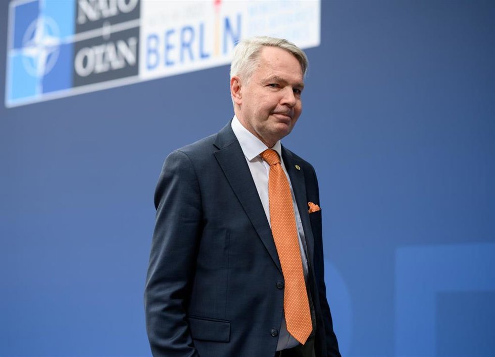 Archivo - El ministro de Exteriores de Finlandia, Pekka Haavisto