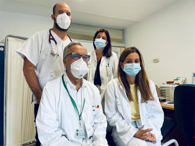 Profesionales de la Unidad de Riesgo Vascular.