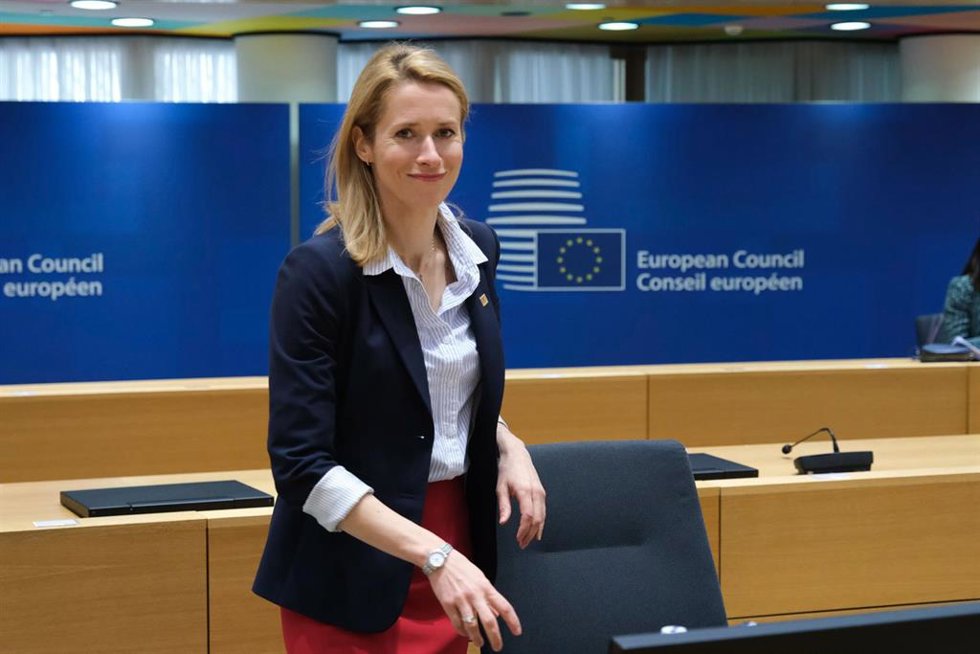 Archivo - La primera ministra estonia, Kaja Kallas