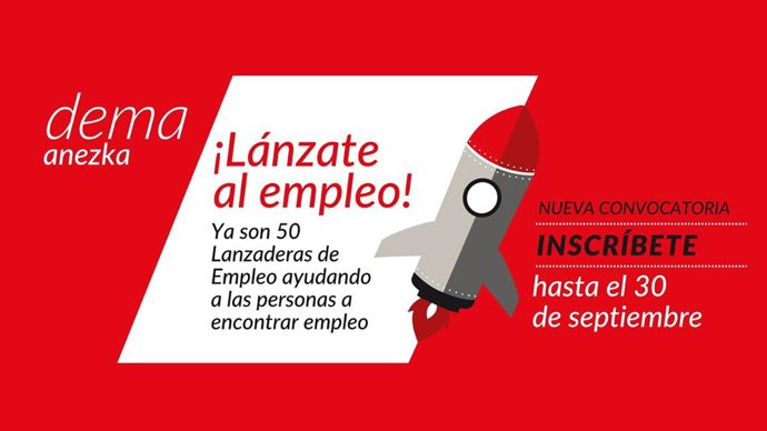 Abierto el plazo de preinscripción a cuatro nuevas Lanzaderas de Empleo, que sumarán ya 50 ediciones en Bizkaia