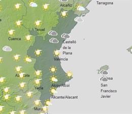 Predicción meteorológica 24 de septiembre