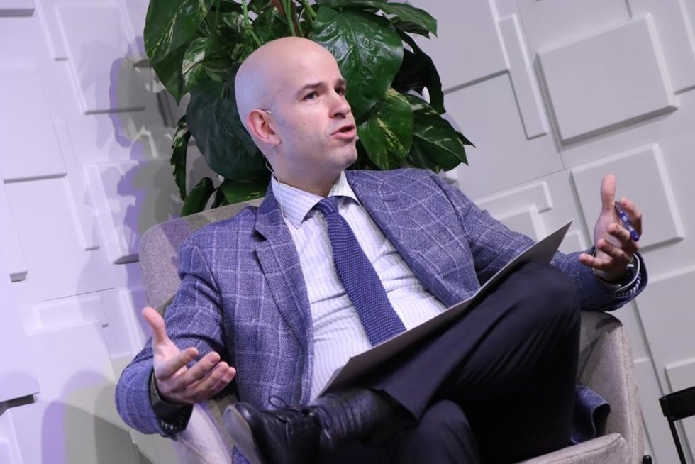 El presidente de Blockchain Aragón, Daniel Labeaga.