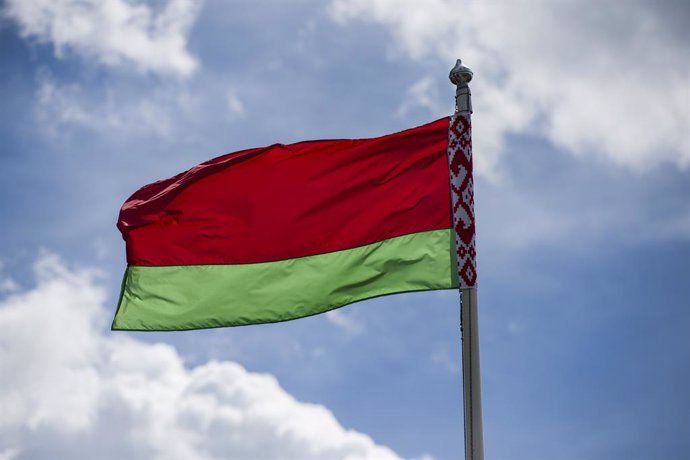 Archivo - Bandera de Bielorússia