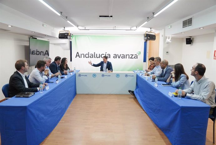 Reunión de los delegados territoriales de Almería