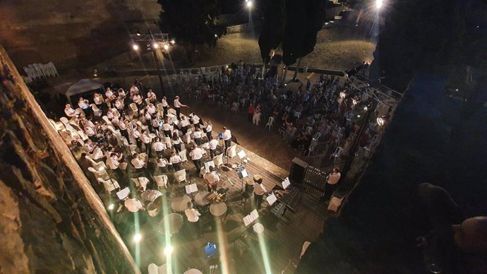 Archivo - Málaga.- La Banda Municipal de Música cierra su temporada el domingo en Gibralfaro con el programa 'Ritmo Latino'