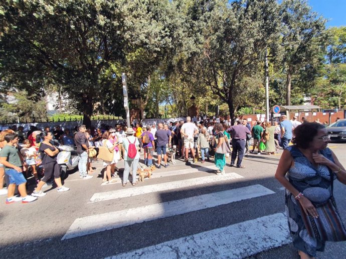 Protesta de Verdemar Ecologistas en Acción en el Parque María Cristina
